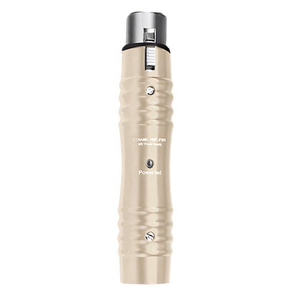 XLR 3Pin Port Metal Dynamic Mic Preamplifier 48V Power Optimized For Outdoor Event And Indoor Use Recording XLR Port