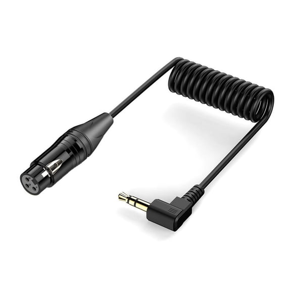XLR Cable 3.5MM to XLR Female Audio Cable Aux Audio Cord for Microphone Mixer Speakers Amplifiers