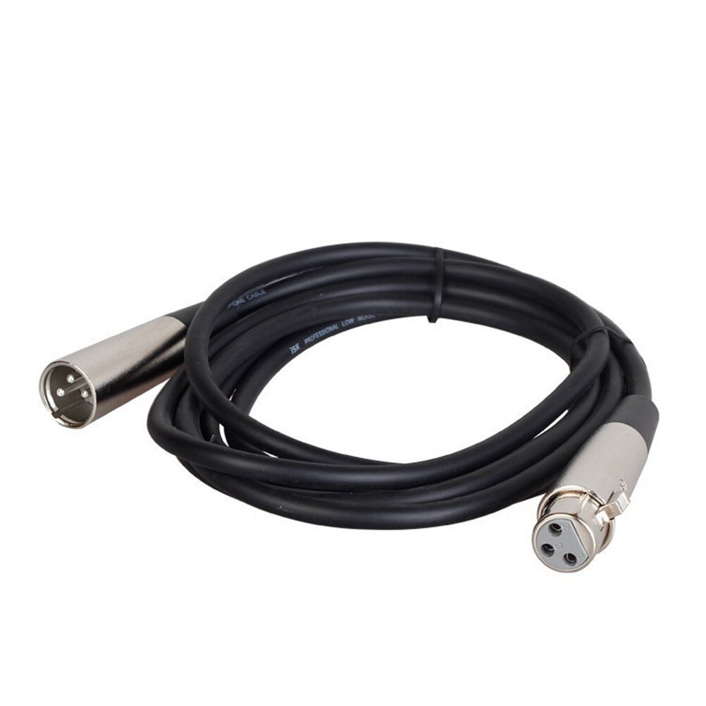 XLR Cable 9.8ft 3 Pin Male to Female for Microphone Phantom Power