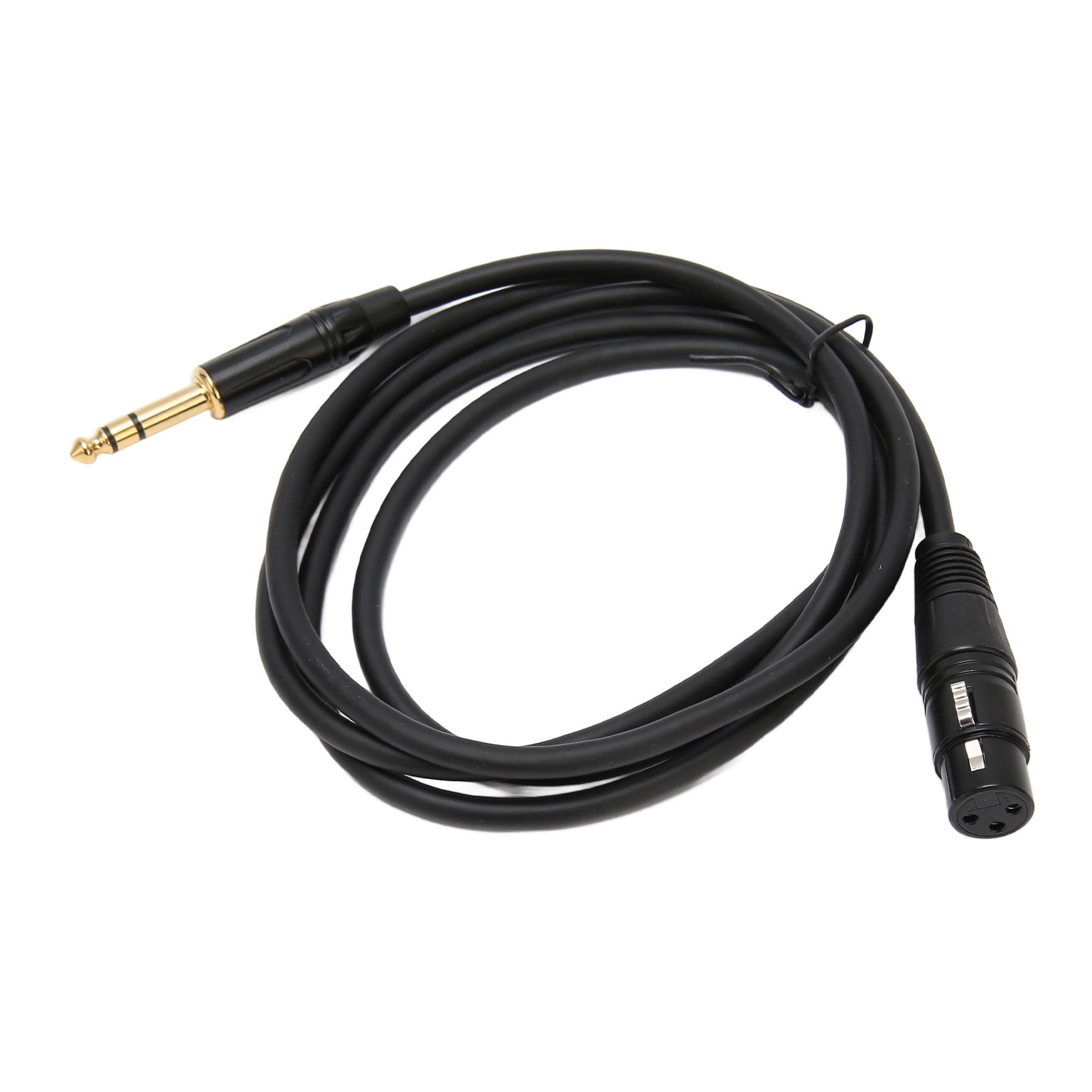 XLR Female To 1/4 Inch Cable, Balanced Interconnect, Clear And Lossless Sound, Heavy Duty XLR
