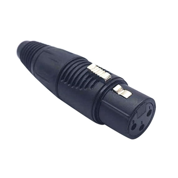 XLR Male/Female 3-Pin Audio Cable Connector Universal Microphone Connector Jack Electronics Accessories