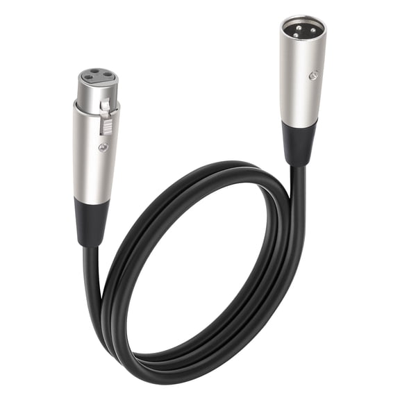 XLR Male to Female 3Pin Balanced Cable Microphone Cord for Tailored Music Systems Setups in Various Environment