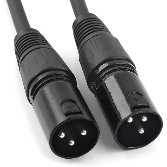 XLR Splitter Cable, 1 Female to 2 Male Patch Microphone Cable XLR Y Splitter Cable Balanced Splitter Cord (3 Pin Male to 1 Female)- 5 Feet