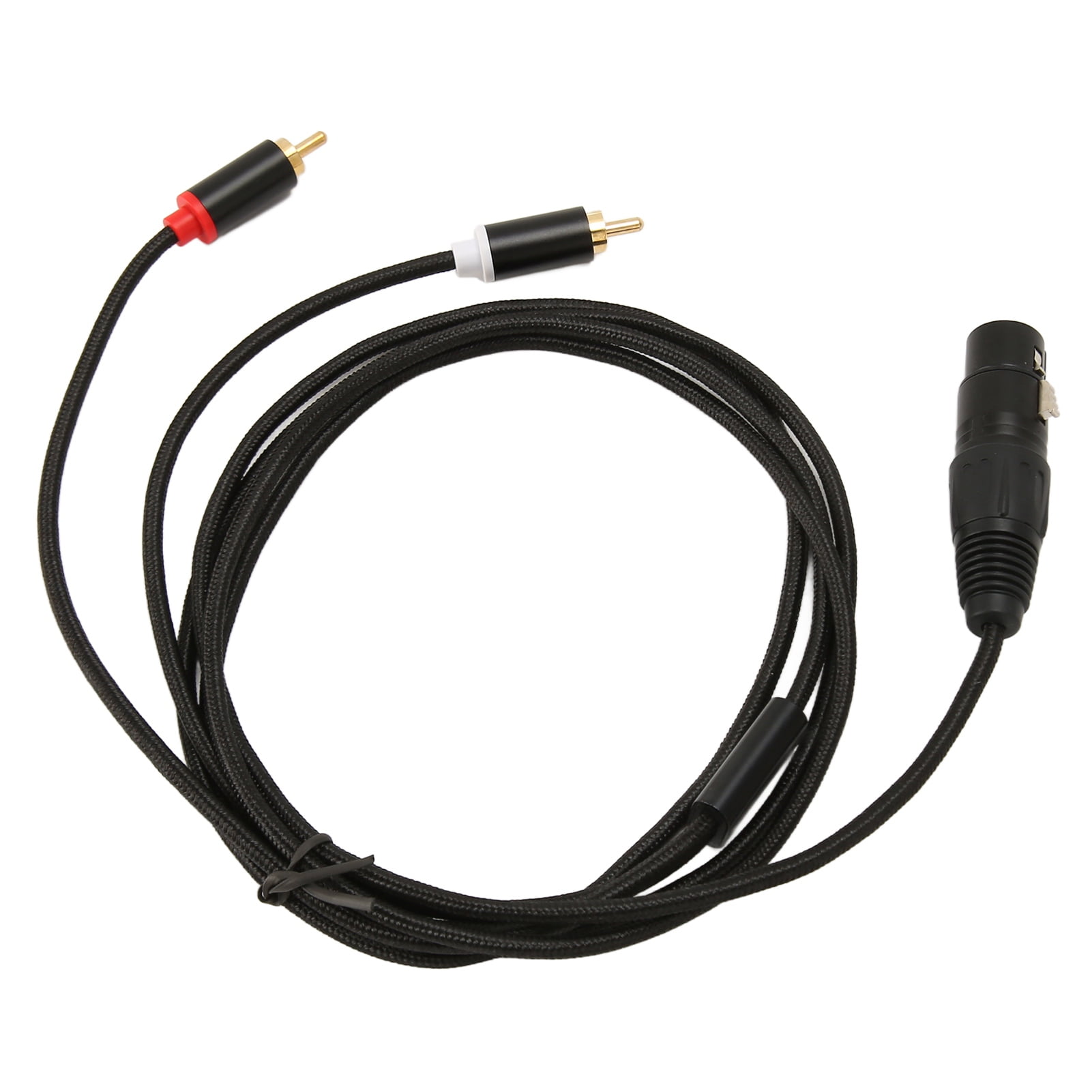 XLR To DualCable, Female To Male Low Loss Noiseless Y Splitter