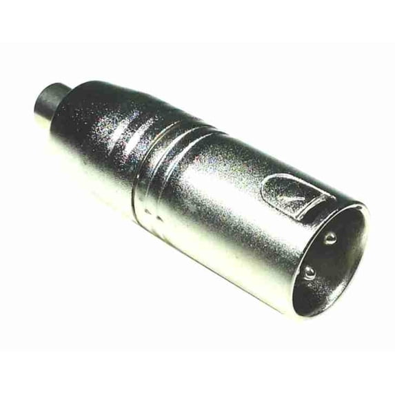 XLR (male) to RCA (female) - unbalanced