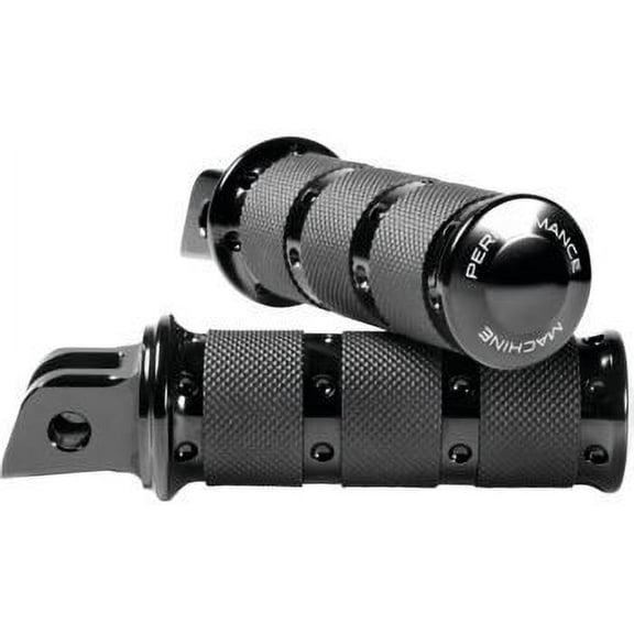XLS Footpegs, Driver - Black