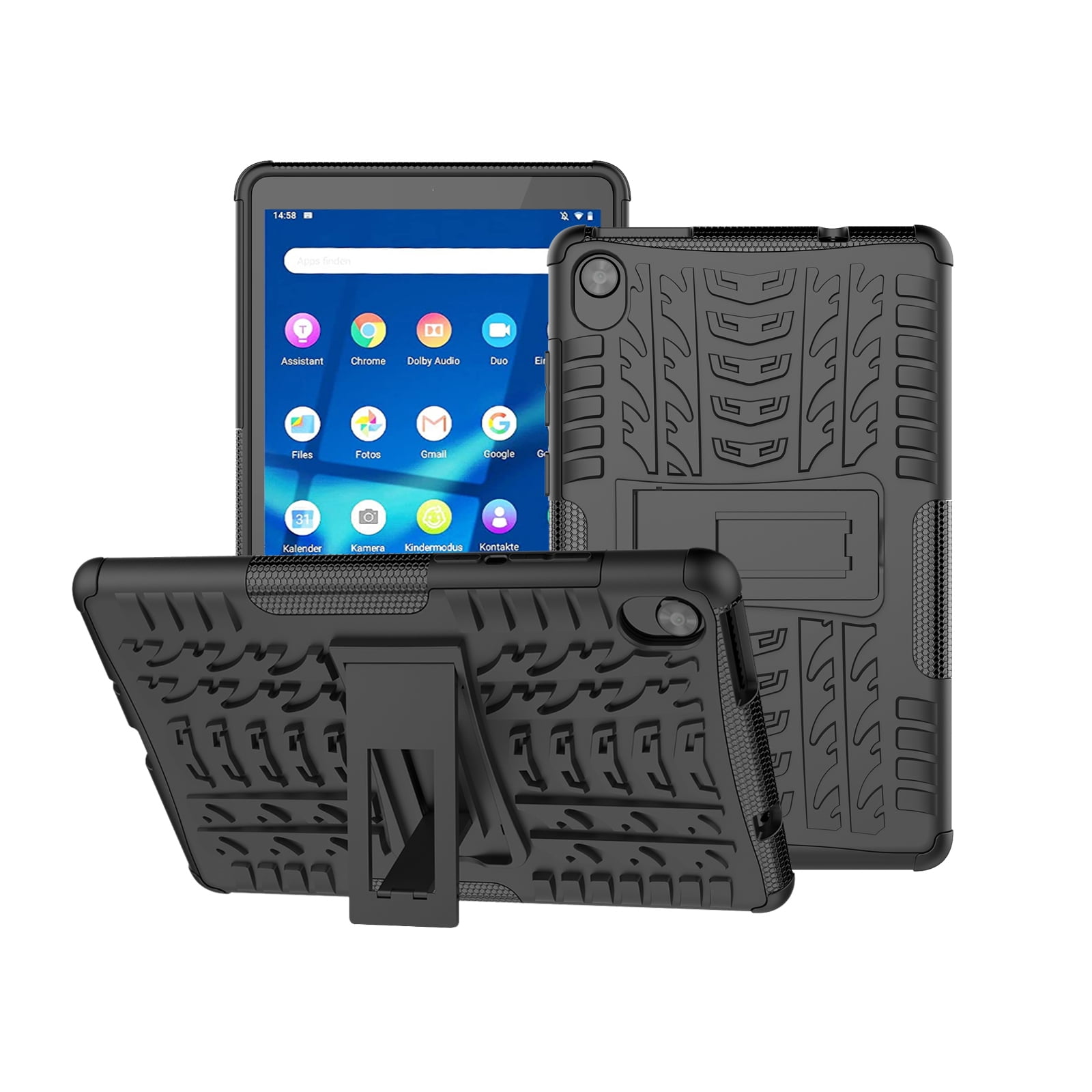 Funda Con Soporte Para Lenovo Tab M11 11 Pulgadas 2024 (TB330) - Rotación 360° - Carcasa De Cuero Y TPU - Color Violeta