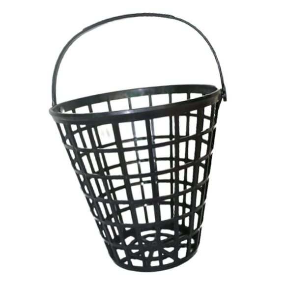 XLWLLNJ Golf Range Bucket Carrier Practice Outside Portable Display Golf Ball Basket 25.5x25.5x14.3cm