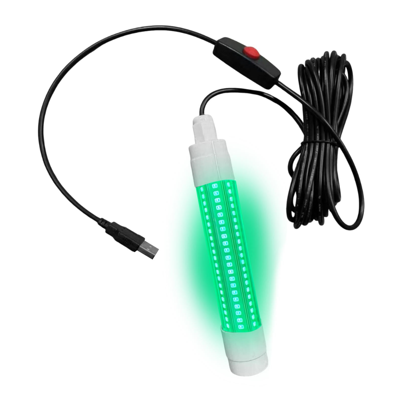 XLWLLNJ LED Underwater Fishing Light Portable Fishing Attracting Light ...
