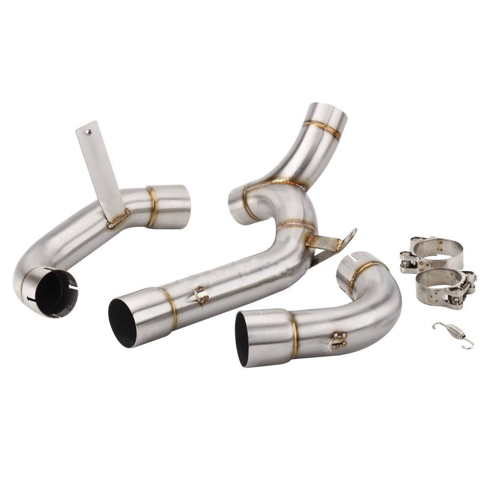 XLYWKJ For Ducati Multistrada 1200 S 2010-2014 Multistrada1200 Motorcycle Exhaust Pipe Muffler Middle Link Pipe, 1-Set