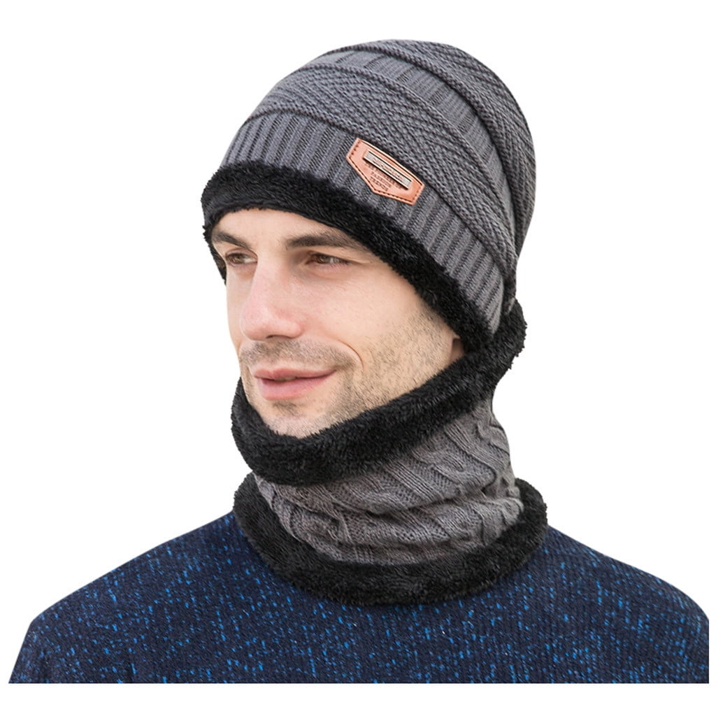 XLZWNU Beanie Hats for Women Mens Hats Thick Winter Set Hat Cap