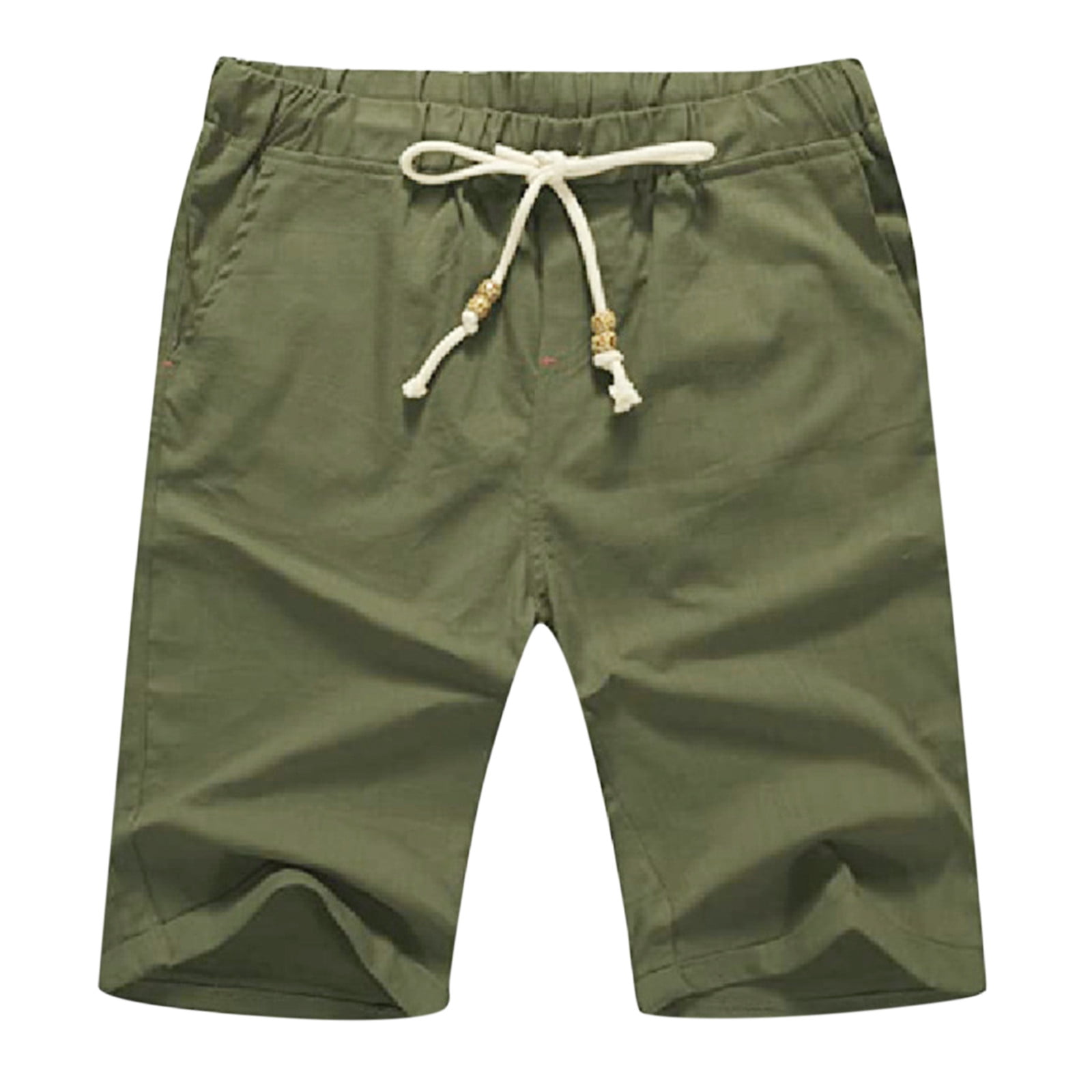 XLZWNU Mens Shorts, Cargo Shorts for Men, Male Solid Short Pant