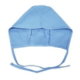 thumbnail image 1 of XLZWNU Nurse Hat Hats for Women Mens Hats Scrub Cap Black Bandage Washable Reuse Unisex Hat Polyester Cotton Surgical Caps for Women Surgical Cap 1Pc Hat Sky Blue One Size, 1 of 3