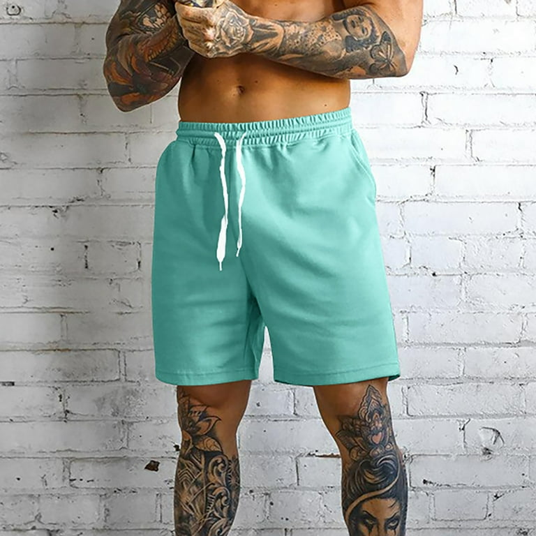 XLZWNU Plus Size Shorts Cargo Shorts for Men Big Pockets Pants Pocket Drawstring Sports Running Straight Shorts Beach Pants Short Short Baggy Mens Shorts Casual Men s Shorts Light Blue 3Xl Walmart