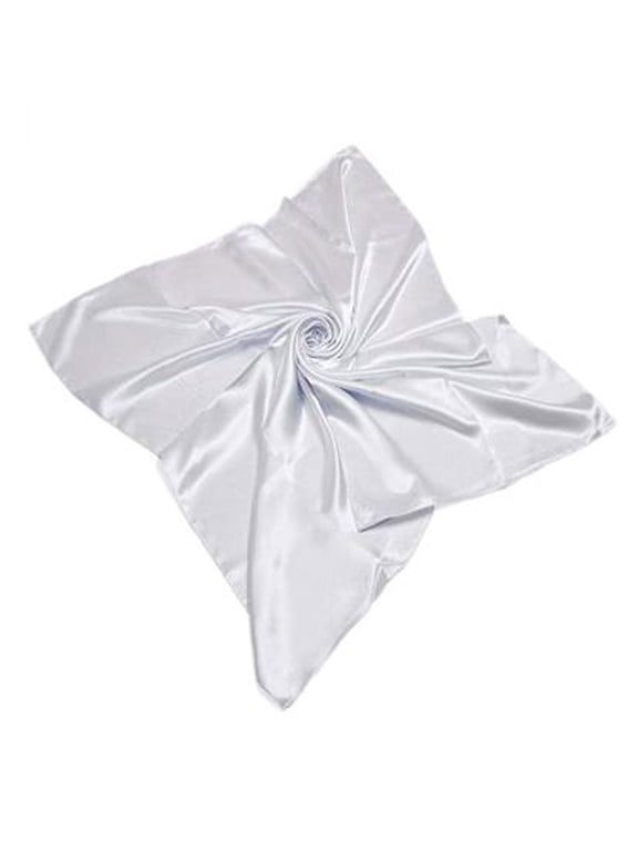 Scarf for Women, Scarf, Satin Silk Large 90X90 Cm Square Plain Nautical Head Neck Scarf Wrap 24 Colours, Pashmina, Shawl Wraps for Women 1Pc Scarf G One Size