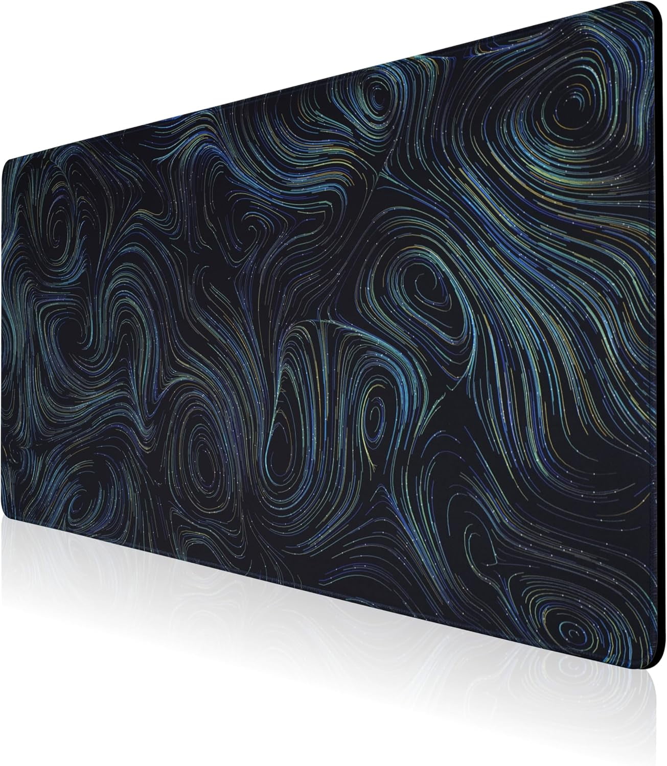 XLarge Gaming Mouse Pad Extended XL Long Soft Silk Fluid Fabric & Nonslip Rubber Base 31.5x15.75 Inch Computer Keyboard Mat for Gamers, Office Use Perfect for Company and Home