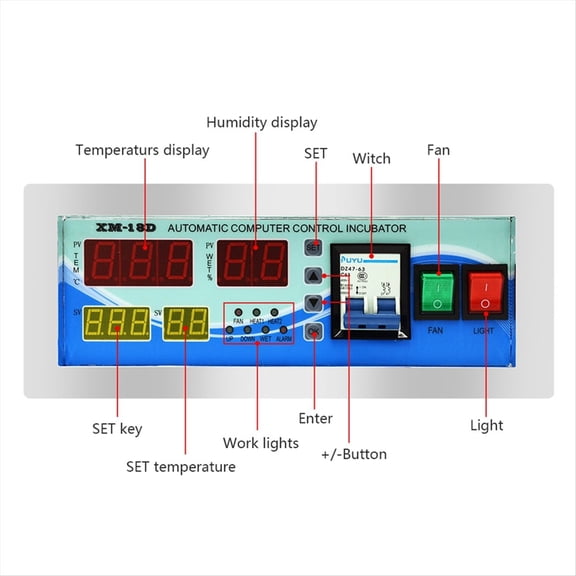 XM-18D Automatic Incubator Controller For Hatching equipment US Plug