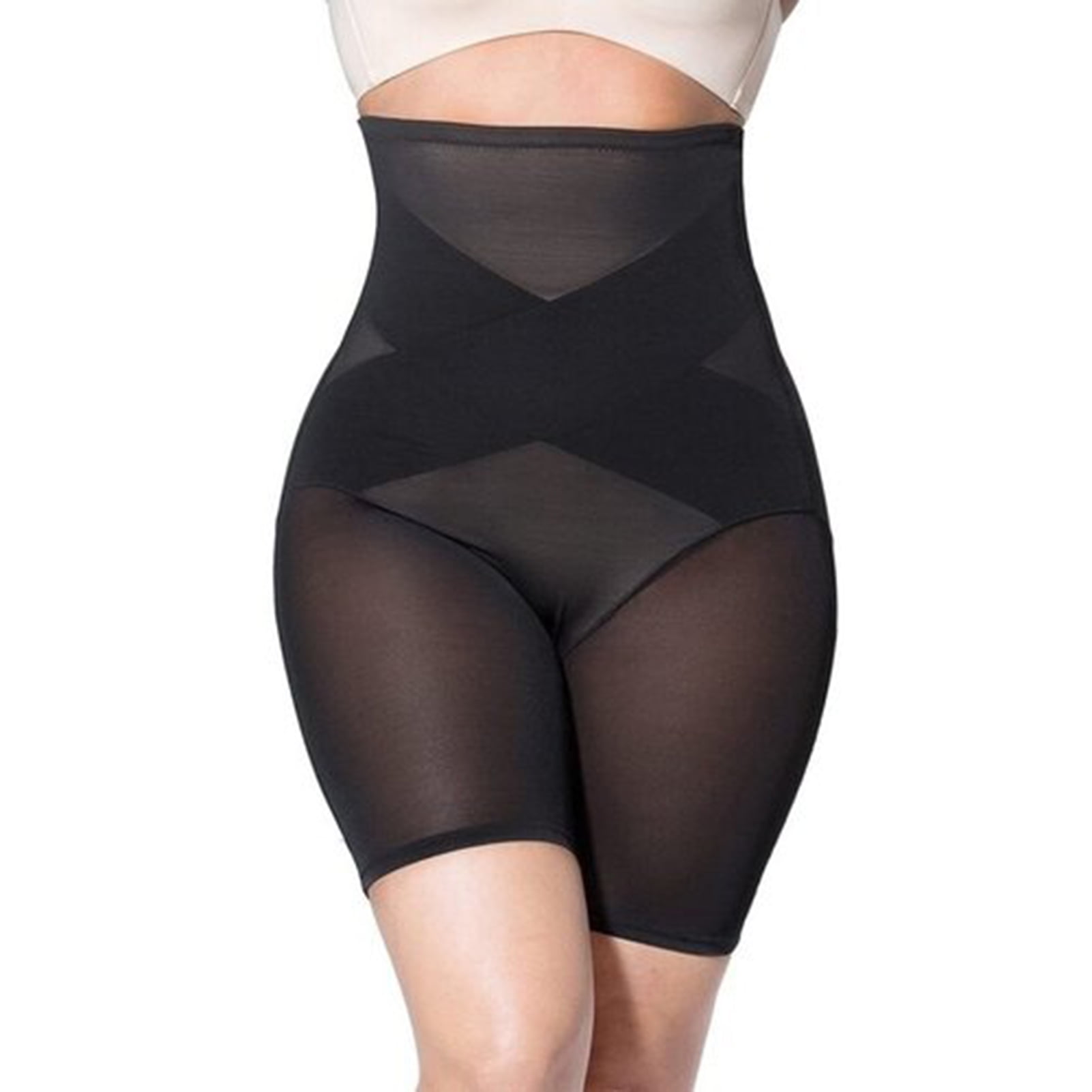 XM Culture Cross Compression Abs Shaping Pants Tighten Underwear Women High  Waist Panties Slimming Shapewear for Daily Wear