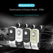 XM Culture Fineblue F960 Collar Clip Telescopic Call Vibrate Wireless Bluetooth-compatible Earphone