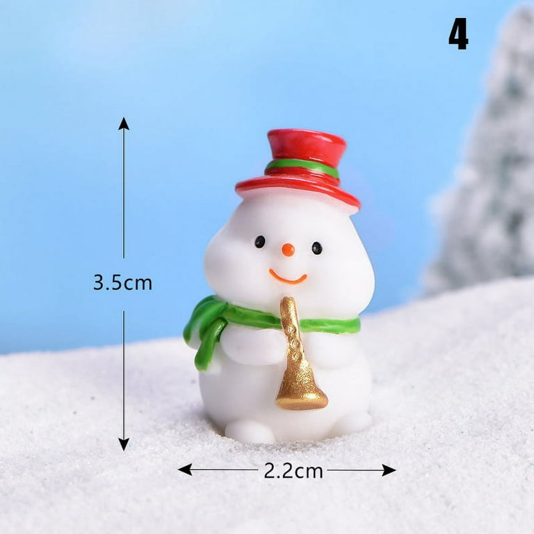 DIY Miniature Snowman 