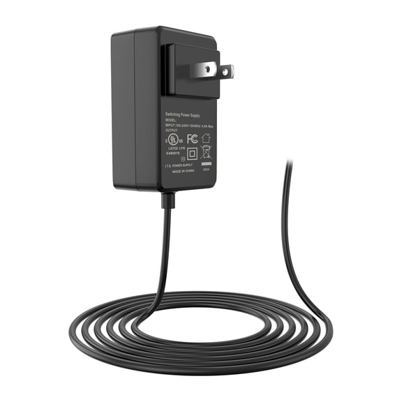 XMHEIRD 4ft Small AC DC Adapter for Huntkey Enterprise HKA03612030-8C HKA036120308C Hunt Key Switching Power Supply Cord Cable PS Charger Mains PSU