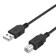 thumbnail image 1 of XMHEIRD 6ft USB Cable Data PC Cord For Makerbot Replicator Mini Compact Desktop 3D Printer M50010396 MP05925 M50010674 MP05925R, 1 of 6
