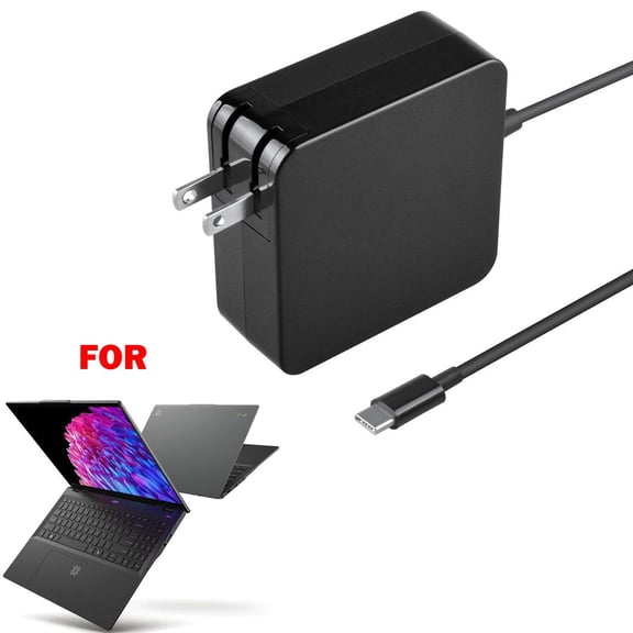 XMHEIRD AC Adapter Charger Compatible with Acer Swift 16 AI SF16-51 SF16-51T Laptop Power Cable