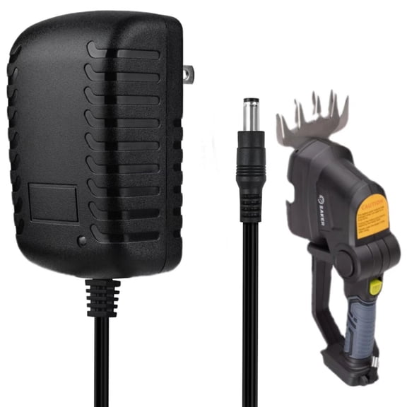 XMHEIRD AC/DC Adapter Compatible with Saker Cordless 20V Shrub Trimmer Cutter Grass Clipper