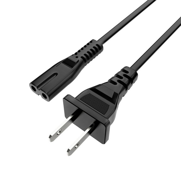 XMHEIRD AC DC Power Supply Adapter Cord Cable For Connectors 2 pin 2-prong 150cm US Plug