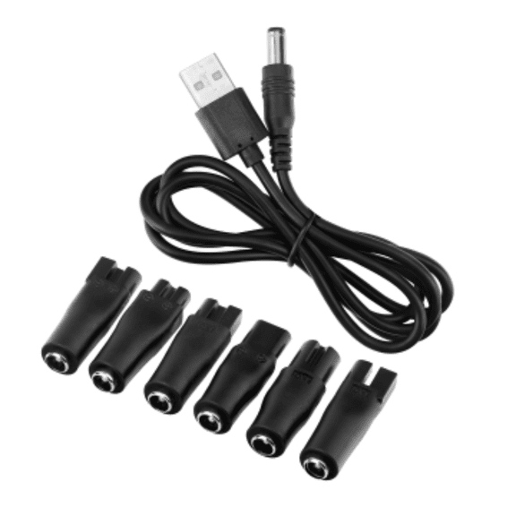 XMHEIRD Power Cord 5V Replacement Charger USB adapter is suitable Compatible with a variety of electric hairdressers, shavers, purifiers, table lamps and others 5521 adapter hq8505 A00390