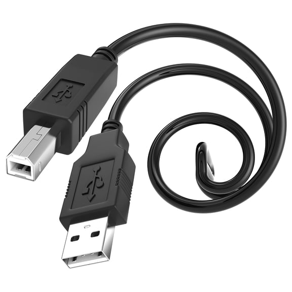 XMHEIRD Printer Cable to Computer 6FT Compatible with HL-2270DW, HL-L6200DW,HL-L2390DW,HL-L2300D,HL-L3290CDW,HL-L2350DW,MFCL2750DW,MFCL2710DW,MFC-J491DW,MFC-J995DW,MFC-J805DW,DCPL2550DW