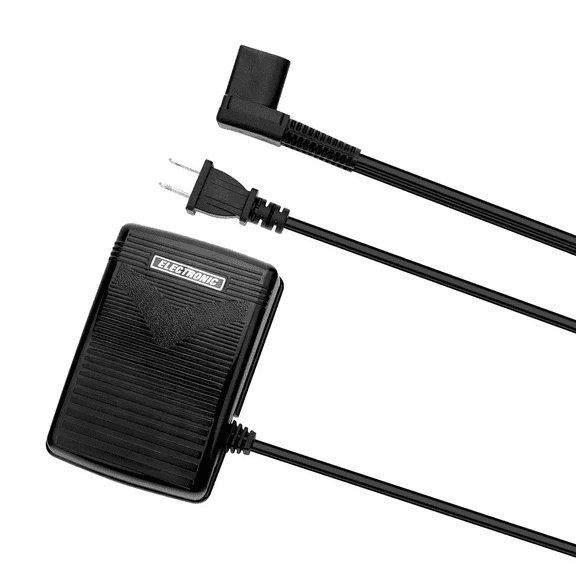 XMHEIRD Replacement Singer Foot Pedal and Power Cord 979314-031 Compatible with Singer Sewing Machine 240 844 1021 2102 3001 4001 5017 6011 7011 8019 9500 Series 57815 CG500 HD110 and SM14