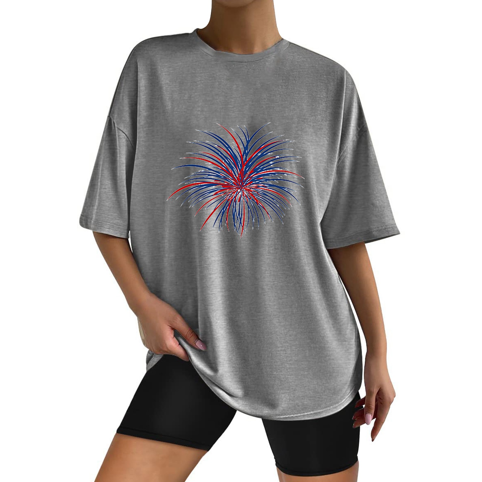 XMHJSMD Womens Summer Plus Size Tops Women