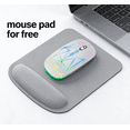thumbnail image 1 of XMKP Wireless Mouse, 2.4G Portable Optical Quiet RGB Mouse with USB Receiver and Type C Adapter, 3 Adjustable DPI Levels, Wireless Computer Mice for Laptop, Computer, PC, MacBook, Desktop, 1 of 5
