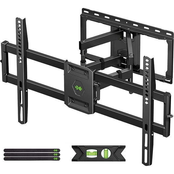 XML006K Full Motion Tilt TV Wall Mount TV Bracket with Swivel Articulating Arms for Most 42-70 Inch LED, LCD, OLED, 4K TVs-With Max VESA 600x400mm-Weight Capacity Up to 99lbs, Fits 16" Stud