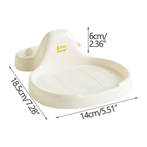 XMMSWDLA 1 Pack Spoon Rest for Kitchen Counter, Cooking Ladle/Spatula/Spoon Holder for Stove Top, Utensil Rest for Countertop, Kitchen and Grill Utensil and Lid Holder, No Mess Rack with Drip Pad