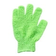 thumbnail image 1 of XMMSWDLA 1pair Shower Gloves Exfoliating Wash Skin Spa Bath Gloves Foam Bath Resist A Pair Of Bath Gloves (Left and Right Hands) Green, 1 of 1