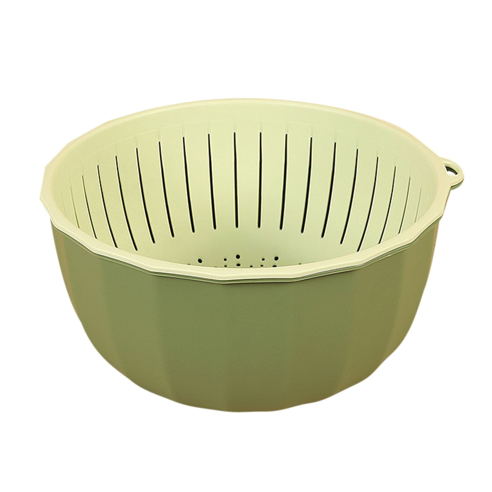 XMMSWDLA 2In1 Kitchen Strainer Bowl Sets, Large Plastic Washing Bowl