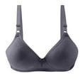 thumbnail image 1 of XMMSWDLA 2024 Summer Clearance! Bras for Womens,Woman's Fashion Plus Size Wire Free Comfortable Push Up Hollow Out Bra Underwear Bra Tank Tops for Women Bras for Women Full Coverage, 1 of 5