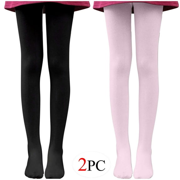 XMMSWDLA 2pc Girls' Women'S Ballet Tights Ultra Soft Dance Leggings Tights for Toddler Kids Adult Tights for Women