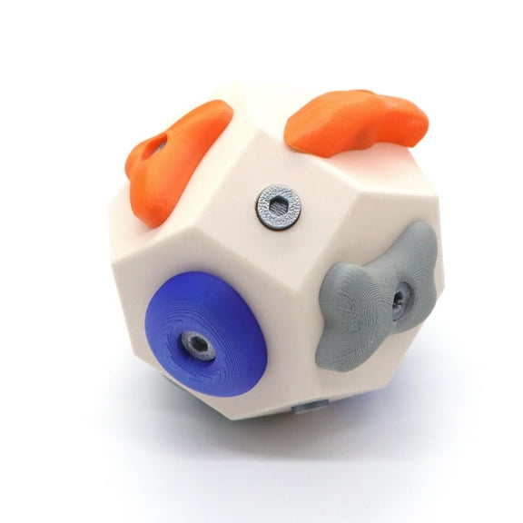 XMMSWDLA 3D Handcrafted Boulder Block - Premium Rock Climbing Training Ball for Finger Strength & Precision, Ideal Gift for Climbers (Mountain Climbing Present, Gym & Outdoor Use)