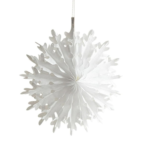 XMMSWDLA 3D Honeycomb Christmas Tree Ornament - Foldable Mini Paper Xmas Decor for Tabletop/Ceiling, Holiday Centerpiece for Home & Party