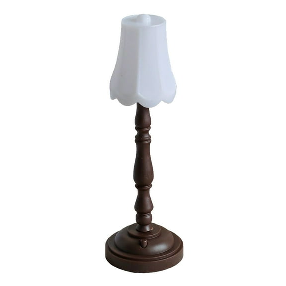 XMMSWDLA 7.08" Retro LED Bulb Battery Operated Table Lamp, Warm White