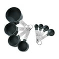 thumbnail image 1 of XMMSWDLA 8 Pieces Measuring Cups and Spoons Set/Nesting Measuring Cups with Stainless Steel Handle/for Dry and Liquid Ingredient (Dark gray), 1 of 3