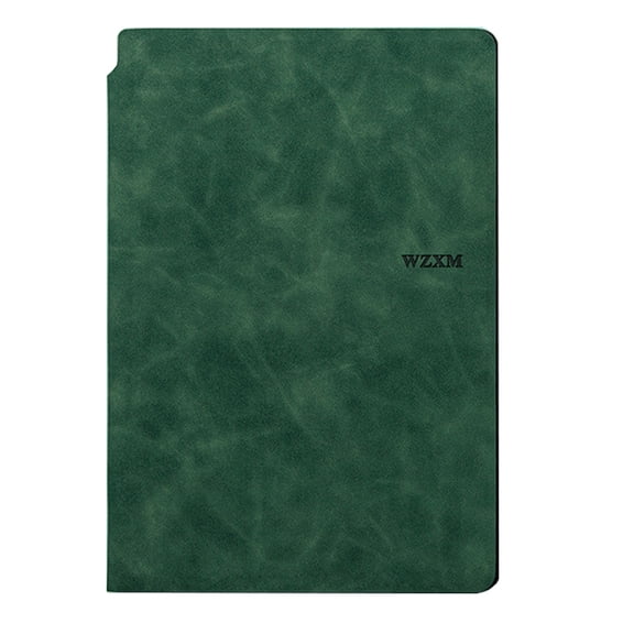 XMMSWDLA A5 Whiteboard Notebook Easy To Wipe And Write Leather Notepad Whiteboard Portable Student Writing Boarda5 Whiteboard Notebook Easy To Erase And Write Leather Tablet Green Gifts for Women Pu