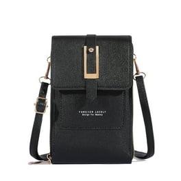 XMMSWDLA Small Crossbody Cell Phone Bag for Women Mini Over Shoulder Handbag Purse with Credit Card Slots Crossbody Cell Phone Bag for Women Gift Bags Walmart