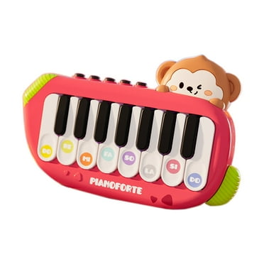 XMMSWDLA Baby Piano Toy Sounds Light-Up Piano Musical Instrument with Learning Songs for Infants Ages 6+ Months​
