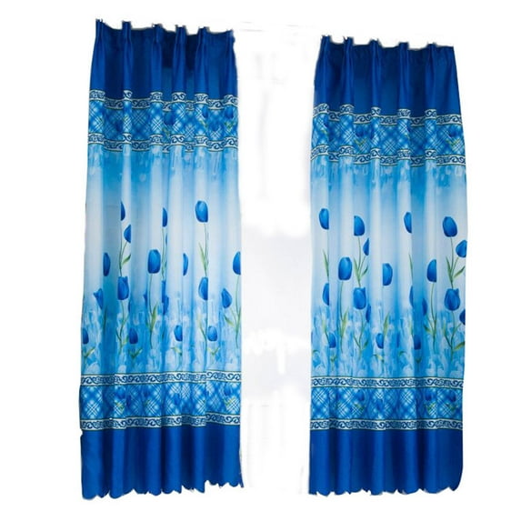 XMMSWDLA Beach Party Decorations1 Pc Tulle Door Window Curtain Drape Panel Sheer Scarf Valances Birthday Decorations for Women