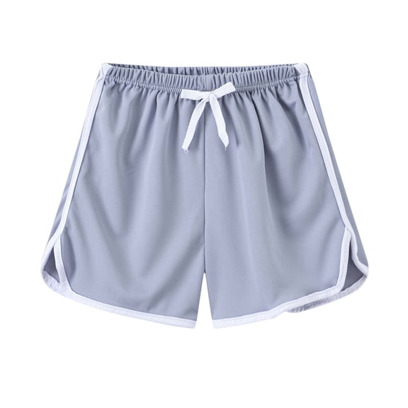 XMMSWDLA Beach Shorts for Girls Girls Athletic Shorts Toddlers Workout Active Running Shorts Gym Short Pants Gray Girls' Shorts