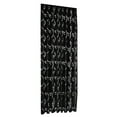 thumbnail image 1 of XMMSWDLA Blackout Curtains 1 Pcs Vines Leaves Tulle Door Window Curtain Drape Panel Sheer Scarf Valancesblack, 1 of 4